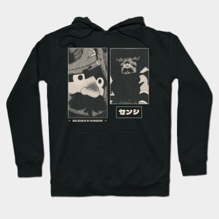 Senshi Gloomy Halftone Fanart Design Hoodie